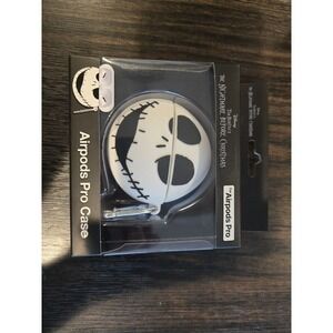Disney Nightmare Before Christmas Jack Skellington 3" AirPods Pro Case Cover NIB